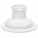 NUK Push-Pull-Ersatzsauger Silikon für Sports Cup und Junior Cup Trinklernbecher | auslaufsicher, langlebig, hygienisch, Spülmaschinen geeignet | weiß | 1 Stück