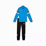 PUMA Jungen Teamrise Tracksuit Jr Trainingsanzug, Ignite Blue-PUMA Black, 140 EU