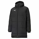 PUMA Unisex Bench Jacke, Puma schwarz - Puma weiß, S EU