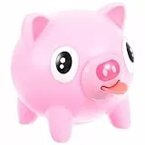 NUOBESTY Tier Zungenquetschspielzeug Gummi Squeeze Schreien Spielzeug Stresstierball Mit Geräusch Lustiger Helferball Zunge Heraus Spielzeug Schreiendes Tierspielzeug (Rosa)