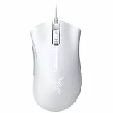 Razer DeathAdder Essential (2021) - Kabelgebundene Gaming-Maus mit Optischem Sensor mit 6400 DPI (5 programmierbare Tasten, Ergonomischer Formfaktor, 10 Millionen Klicks Lebensdauer) Weiß