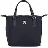 Tommy Hilfiger Damen Tote Bag Tasche Poppy Small Klein, Blau (Space Blue), Einheitsgröße