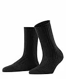 ESPRIT Damen Socken Hygge W So Wolle Kaschmir einfarbig 1 Paar, Schwarz Black 3000, 39-42