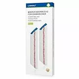 LANMU 2 Stück Ersatz Bezug Mikrofaserbezug kompatibel mit Einwascher von Vileda Profi Fensterwischer 2in1 (Nicht für Fensterabzieher)