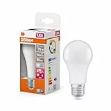 OSRAMLED Star Classic A 75 Lampe, 10W, 62mA, energiesparend, automatische Ausschaltung, sofort 100% Licht, keine Aufwärmzeit, automatische Anschaltung bei Dunkelheit