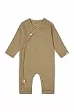 Noppies Baby Unisex Baby U Playsuit ls Rib Nevis Overalls, Light Green Melange-N092, 68