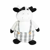 HEITMANN DECO Türstopper Kuh – schwarz/weiß – aus Stoff – mit schwerer Granulat-Füllung – für innen – Tür- & Fensterstopper – niedliche Deko für Kinderzimmer