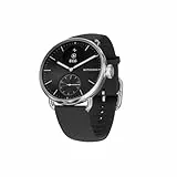 WITHINGS ScanWatch 2 - Connected Healthwatch, Herren Damen, EKG Elektrokardiogramm, SpO2, Temperatur, Schlaftracking, Atemwegsgesundheit, Aktivitäten, Kalorien, Wasserdicht, 30Tage Akku, Android iOS