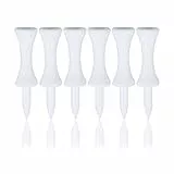 Zivisk Golf Tees Kunststoff 100 Stück Weiß 51mm