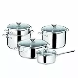 Lagostina Smart Set-Akku 9er Pack, Metall, Silber, 22 cm