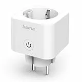 Hama WLAN Steckdose (Matter Smart Home, universal, WLAN gesteuert mit App und Sprachsteuerung, mit Strommessung, Smart Home Steckdose als Zeitschaltuhr, 3680W)