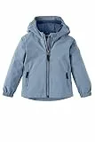 First Instinct By Killtec Unisex Baby Fios 10 Mns Jckt Funktionsjacke Regenjacke Mit Kapuze, Hell Denim, 110-116 EU