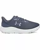 Under Armour Women's Ua W Charged Pursuit 4 Running Shoe, Downpour Gray Downpour Gray Metallic Gravel, 40 EU