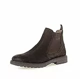 Pius Gabor Herren Boots, Männer Stiefeletten,zertifiziertes Leder,Wechselfußbett,Men's,Man,Boots,Stiefel,Bootee,Booties,Ebony,43 EU / 9 UK
