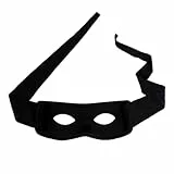 Sprinlot Panzerknacker Maske, Augenmaske Schwarz, Räuber Dieb Maske, Einbrecher Zorro Mask, Bankräuber Mask Für Halloween Und Karneval