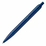 Parker IM Monochrome Kugelschreiber | blaue Tinte | Oberfläche und Zierteile in Blau | medium Spitze | Geschenkbox