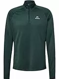 newline Men's nwlBEAT Half Zip Blouse, Darkest Spruce, S