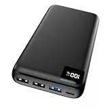 Power Bank 27000mAh Externer Akku - Bilivein Powerbank 22,5W Schnelles Aufladen Tragbares Ladegerät, PD USB C Input & Output mit LED Display für iPhone 16/15/14/13/12 Pro/Pro Max Serie Tablet, etc