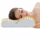Ecosafeter 2025 Memory-Foam-Kissen, orthopädisches Tiefschlaf-Nackenkissen, stützendes waschbares, hypoallergenes Kissen