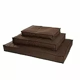 jamaxx-pets® Premium Hundekissen Hundematte Canvas Waschbar Orthopädisch Memory Foam Visco-elastische Füllung, Weiches Hundebett kleine Hunde, Vintage Canvas Stoff, Matratze PDB1007 S 65x50 HundeSofa