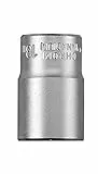 kwb 13 mm Kraft-Steckschlüssel-Einsatz aus CV-Stahl (Antrieb: 3/8 Zoll Innenvierkant, Wellenprofil, Ecken gerundet, Schonung der Kanten, matt verchromt)
