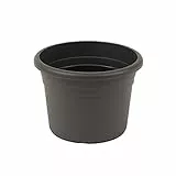 greemotion Pflanzkübel Fiona, UV-Beständiger Blumentopf aus Kunststoff, Pflanzgefäß mit Bodenlöchern, Volumen ca. 96 l, ca. Ø 70 x H 49,5 cm