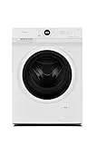 Midea MF10EW100B Waschmaschine / 10kg / 1400 U/Min/EEK A/Inverter Quattro Motor/Dampffunktion/Grosse Trommel/Nachlegefunktion/Kindersicherung/AquaStop, Weiß