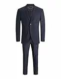 JACK & JONES Jungen Jprsolar Suit Noos Jnr Anzug, Dark Navy, 176