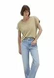 Mavi Damen Short Sleeve Basic T-Shirt, elm, M