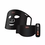 Silk'n LED-Maske für Gesicht und Hals, Dual-LED-Set, LED-Gesichtspflege, Anti-Falten, Kollagenverbesserung und Lifting-Beauty-Maske, Hautpflege mit 3 Arten von Rotlicht und Infrarot-Licht, Schwarz