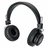 Manhattan Sound Science Bluetooth® On-Ear Headset Kopfhörer 3,5-mm-Klinkenbuchse, ohraufliegendes Design, schwarz
