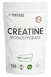 Creapure® Creatin Monohydrat Pulver 500g - das Premium Creatine aus Deutschland - extra hochdosiert für Fitness & Kraftsport - hochwertiges Kreatin 100% Made in Germany - laborgeprüft & 100% vegan