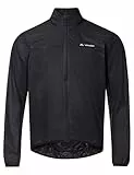 VAUDE Fahrradjacke Matera Air Jacket - ultraleichte Windjacke Herren 150 g, wasserabweisende Windjacke Rennrad Herren, winddichte & atmungsaktive Sportjacke - black, L