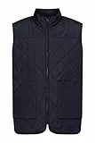 derbe Quiltby Navy Herren Steppweste Blau Übergangsjacke L