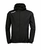 uhlsport Herren Essential Regenjacke, schwarz/Weiß, L