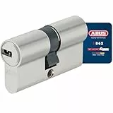 ABUS Profilzylinder D6XNP 30/35 mit 5 Schlüsseln und Code-Karte - Türschloss für Sicherheit an Haustür und Wohnungstür - Doppelzylinder mit Not- und Gefahrenfunktion