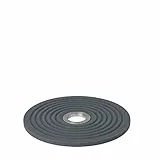 Blomus Untersetzer-63778 Untersetzer, Edelstahl matt, Silikon, Magnet, 1 cm, 14 x 14 x 0,5 cm