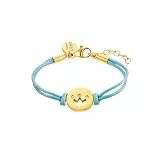 Prinzessin Lillifee Armband Edelstahl Mädchen Kinder Armschmuck, mit Zirkonia synth, 12+2 cm, Gold, Krone, Kommt in Schmuck Geschenk Box, 2034003