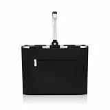 Diurwur® 30L Tragekorb Groß Faltbar Einkaufskorb mit Deckel Picknickkorb mit Stützstrebe Korb Einkaufen Praktischer Klappkorb Transportkorb mit Alurahmen - ideal für Reisen/Picknick/Einkaufen/Geschenk