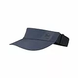 Buff- Kappe Speed Visor Leichtgewichtig, Faltbar, Recycelte Materialien, Sonnenschutzfaktor 50, Laufen, Joggen, Sport Einheitsgröße Grau