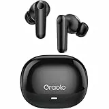oraolo Kopfhörer Bluetooth Kabellos, In Ear Kopfhörer BT5.4 mit 4 ENC Noise Cancelling Mic, Mini Bluetooth Headphones, In-Ear Headphones Mit 13mm Audio-Laufwerk, 32-Stunden-Akku, mit Typ-C-Ladung