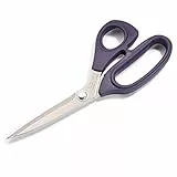 Prym 611512 8' Professional Schneiderschere | Stoffschere 21 cm aus Edelstahl mit ergonomischem Soft-Griff | Präzises Schneiden von feinen & festen Stoffen | Lila | Für Rechts- & Linkshänder