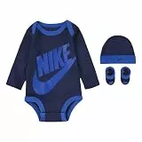 Nike Baby Futura Logo Body, Midnight Navy, 0/6 Monate