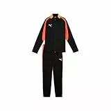 PUMA Herren Individualliga Tracksuit Jr Gestrickte Anzüge, PUMA Black-Heat Fire, 176 EU