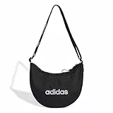 adidas Damen LINEAR Essentials Festival Bag Taschen, Black/White