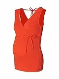 ESPRIT Maternity Damen Nursing Sleeveless T-Shirt, Kürbis-825, X-Large