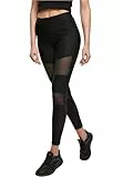 Urban Classics Damen Leggings, Schwarz, M