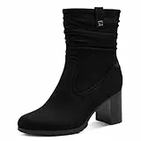 s.Oliver Damen Stiefel mit Absatz Elegant mit Blockabsatz, Schwarz (Black), 39 EU