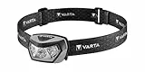 VARTA Stirnlampe LED, wiederaufladbare Kopflampe, Outdoor Sports H30R Wireless Pro, kabelloses Laden, wasserdicht, schwenkbarer Kopf, Dimmfunktion, ideal für Camping, Joggen, Wandern