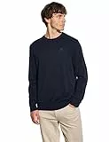 Street One MEN Basic Baumwoll Pullover Nightside Blue L
